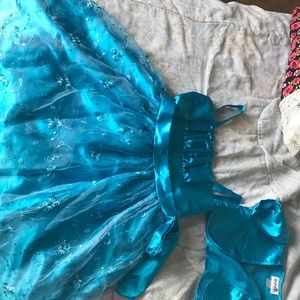 Gorgeous party blue dress